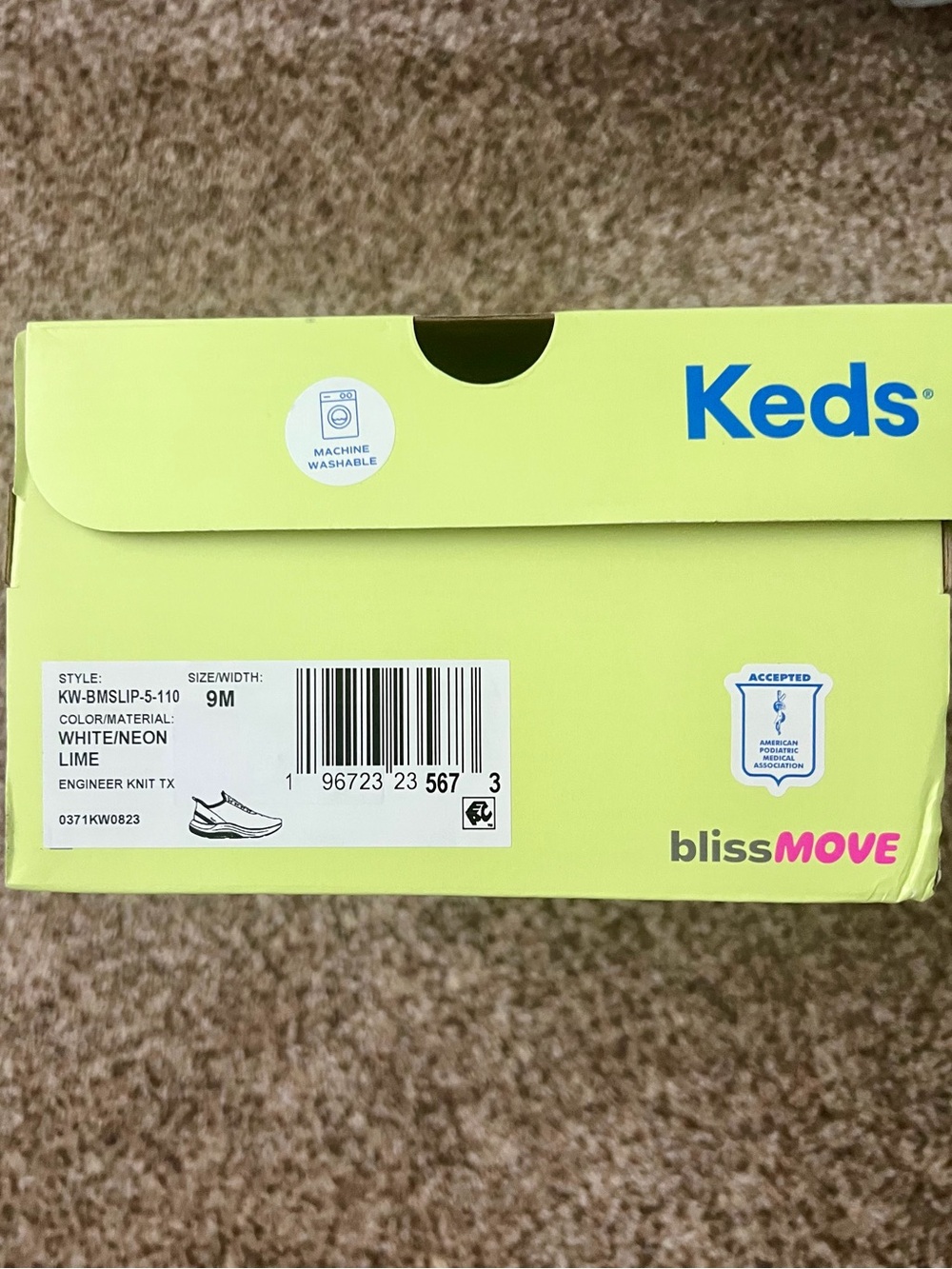Keds - Women’s BlissMove Slip On in White - size 9 - NEW - Picture 2 of 4
